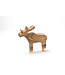 Wooden moose M - 20 x 18 cm