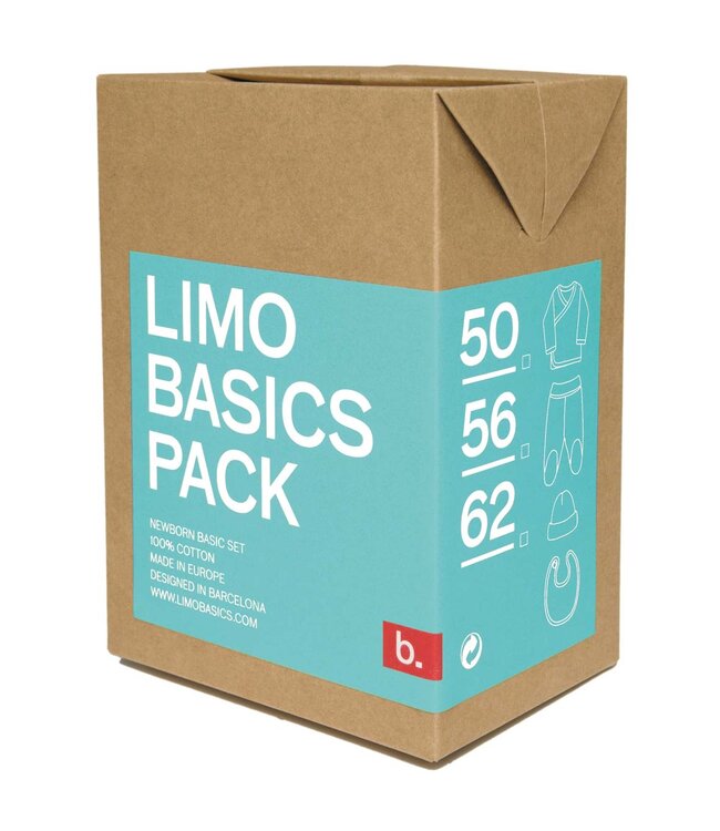 Limobasics pack aqua sizes 56, 62
