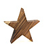 Wooden star 30 cm XL