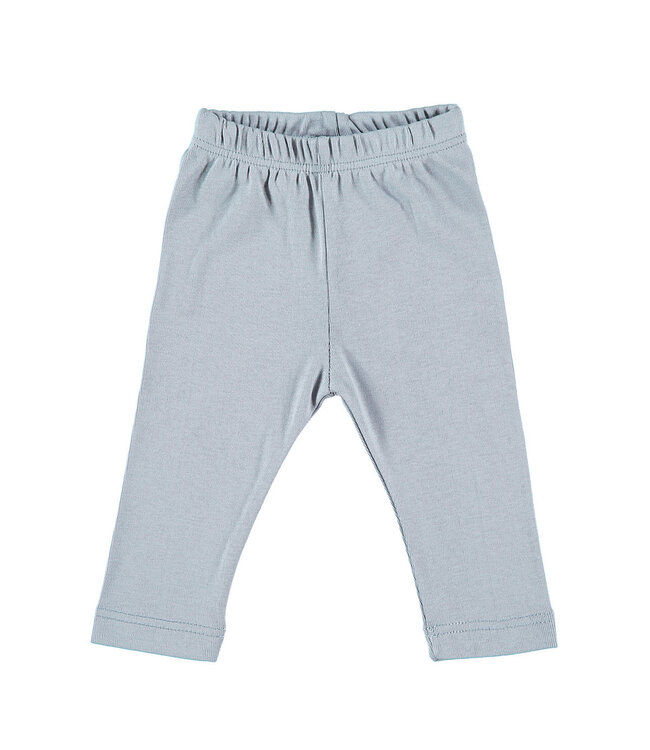 Legging lichtgrijs 74-80 katoen Limobasics