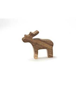 Kinta Wooden moose S -15x14cm