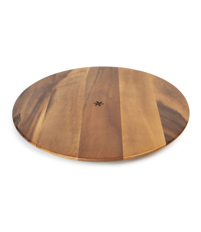 Draaiend plateau van hout D35 cm