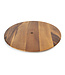 Draaiend plateau van hout D35 cm