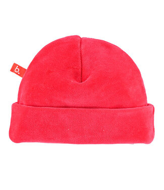 Limo basics Baby hat velour 0-3 months red