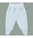 Limo basics Broek met voet biologisch katoen wit