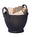 Recycled tyre basket d 45cm x h 35cm