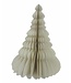 Only Natural Paper christmas tree - 25 cm -white