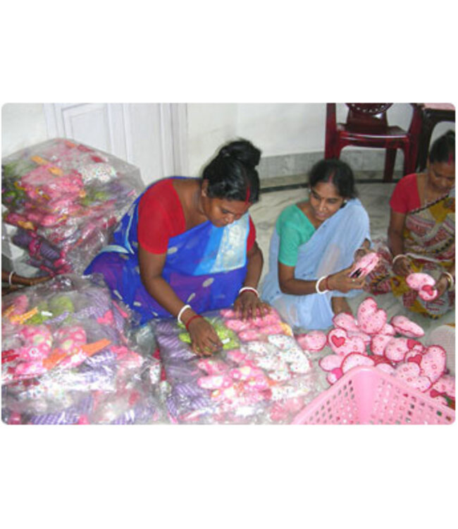 Rammelaar gehaakt vliegtuig bruin