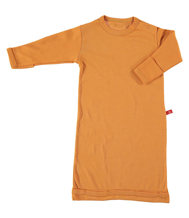 Baby sleeping bag orange organic cotton 0-4 months