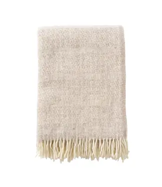 Klippan Plaid eco wool Porto beige-ecru 200x130 cm