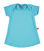 Limo basics Baby jurkje turquoise korte mouw bio katoen