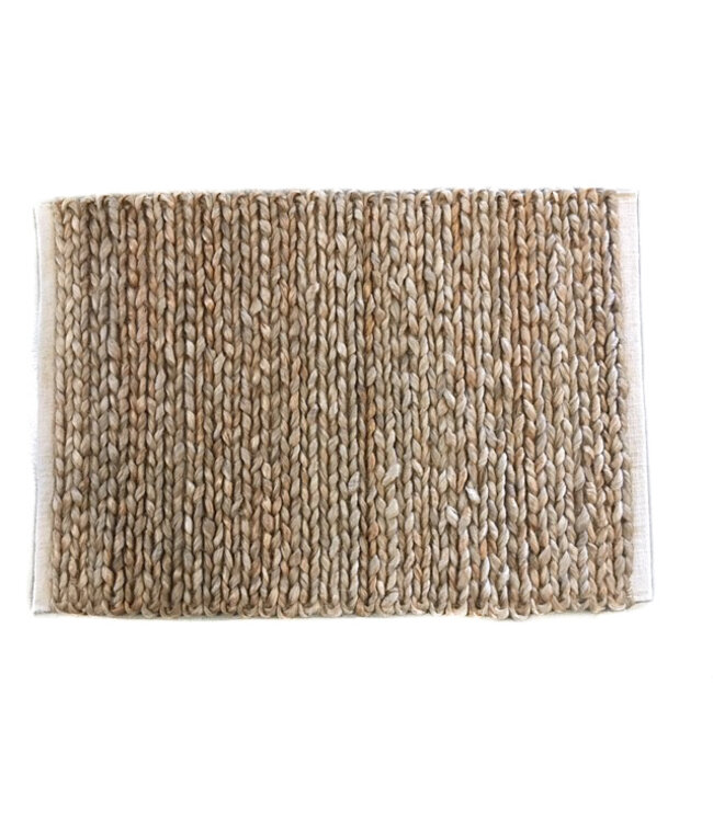 Vloermat 60x90cm geweven jute