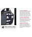 iPad case denim and rubber (29x22cm)