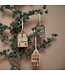 Kersthangersvilten grachtenhuisjes gingerbread  6 st