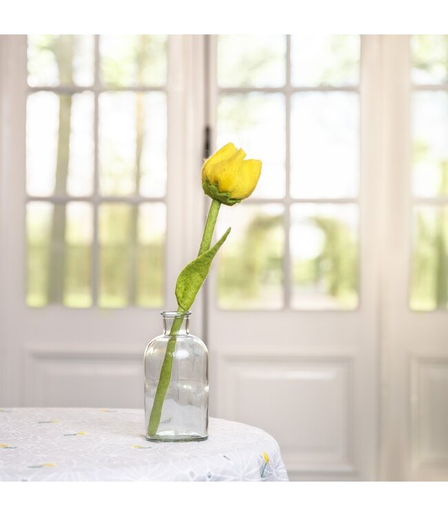 Vilten tulp lengte 38 cm - multicolour assortiment