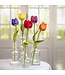 SjaalmetVerhaal Felt tulip - length 38 cm - multicolour assorti