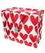 Rex London Grote opbergtas XL - Harten - gerecycled plastic 55 cm
