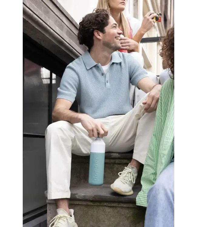 Dopper steel insulated bottle 580 ml - Bottlenose blue