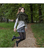 Shawl 180x80 cm (wool-look) moss green