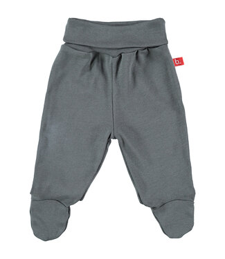 Limo basics Baby pants dark grey organic cotton 68