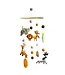 Felt mobile Africa animals - H 55 x D20 cm