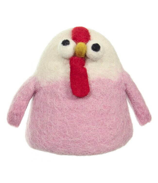 Felt egg warmer - Funny chicken in 6 colours