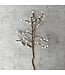 BeYoona Vilten bloesem in knop - wit - 50 cm