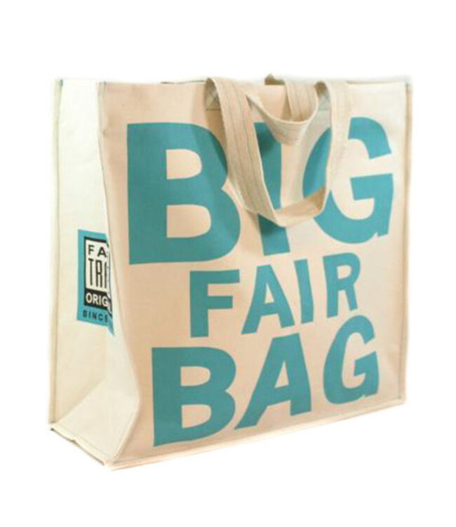 Shopper Big Fair Bag blue - 40x40cm