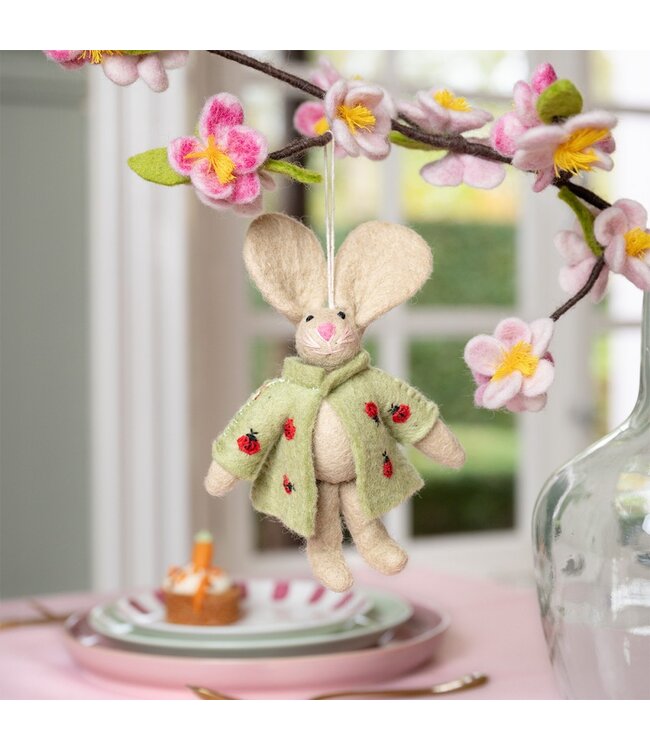 Felt hanger Easter Funny bunnies- assorti