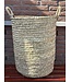 Basket palmleave D40 x H37 cm