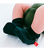 Velours babyslofjes lichtroze van Limobasics. 0-5 maanden