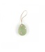 Set of 6 felt pastel coloured Earter eggs hangers 5x4cm
