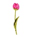 Felt tulip - length 38 cm - pastel assorti
