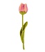 Vilten tulp lengte 38 cm - pastel assortiment