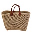 Gone Arty Shopper palmblad gevlochten - naturel