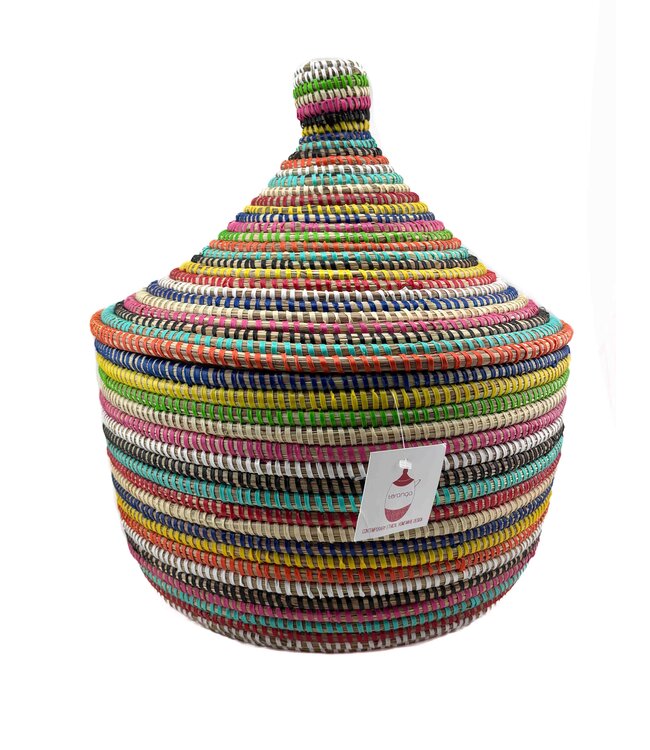 Rieten tajinemand multicolour strepen