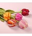 Felt tulip - length 31 cm - pastel assorti