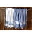 Hammam towel beige 180 x 100 cm2x3 stripes