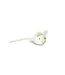 Felt mouse in grey or white