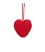 Vilten hanger hartvorm- 5,5x6x1 cm