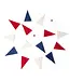 Vlaggenlijn vilt 2 meter -rood -wit-blauw