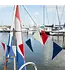 Vlaggenlijn vilt 2 meter -rood -wit-blauw