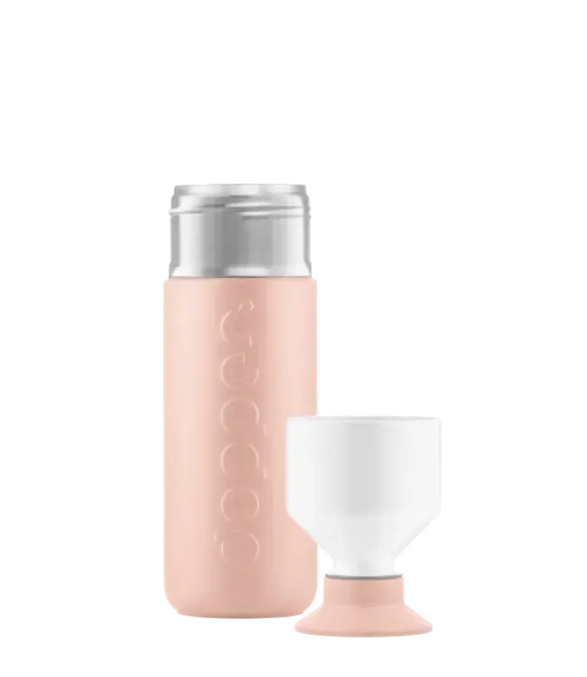 Dopper Steel insulated fles 580 ml - roze - Pebble Peach