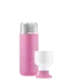 Dopper steel insulated bottle and cup 580 ml - fuchsia -Pelican Pink