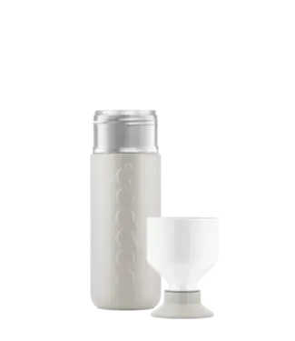 Dopper Dopper Steel insulated - thermosfles 580 ml - Gentle Grey - grijs