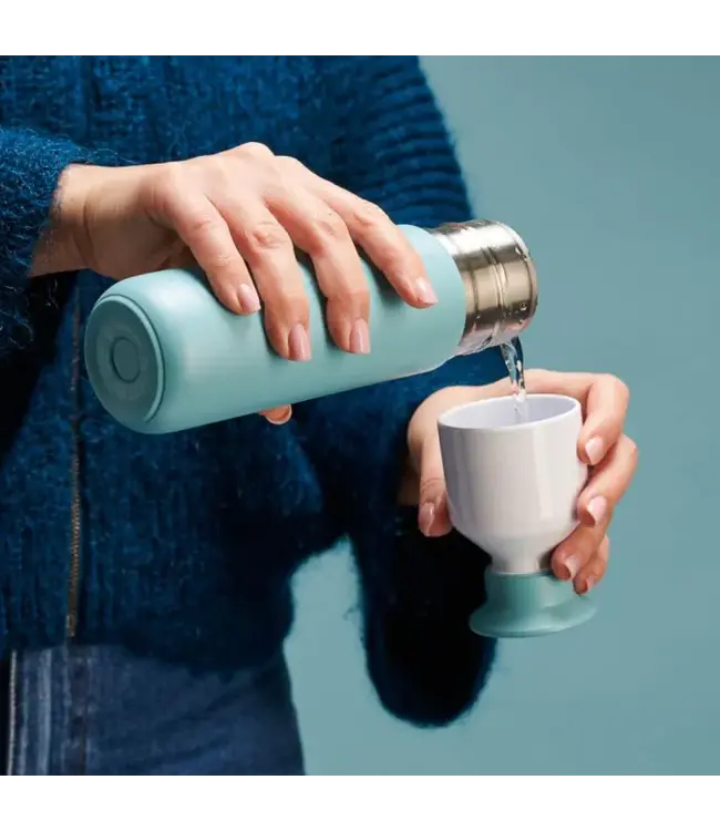 Dopper Steel insulated fles 580 ml - Bottlenose blue