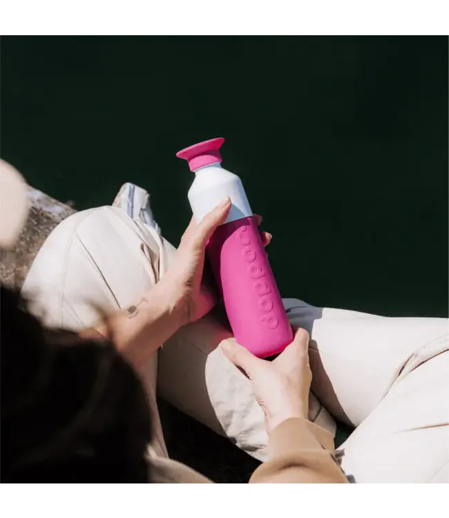 Dopper steel insulated bottle 350 ml - fuchsia- Pelican Pink