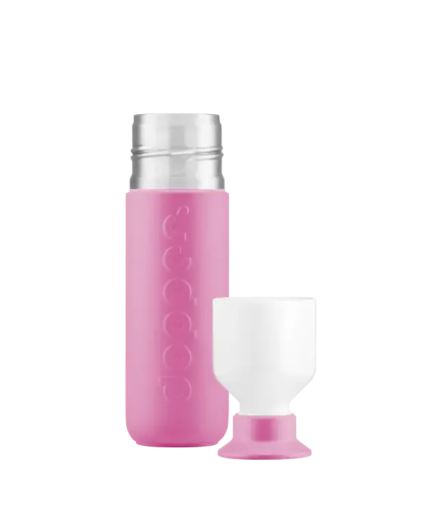 Dopper steel insulated bottle 350 ml - fuchsia- Pelican Pink