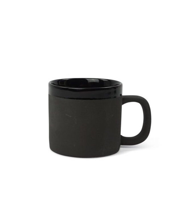 Ceramic espresso cup - XS -95 ml - black