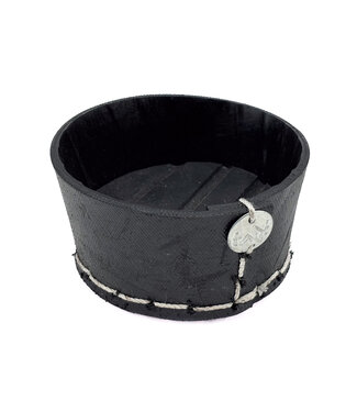 Tadé Schaal rond gerecycled rubber D12xH6 cm